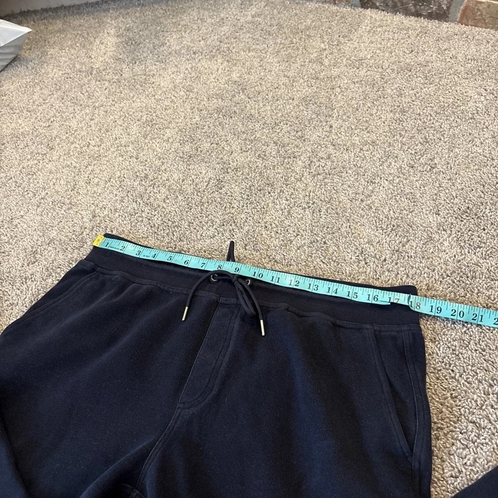 Brooks Brothers Jogger Drawstring Tapered Sweatpants Men's Sz L Blue Mesh Thick